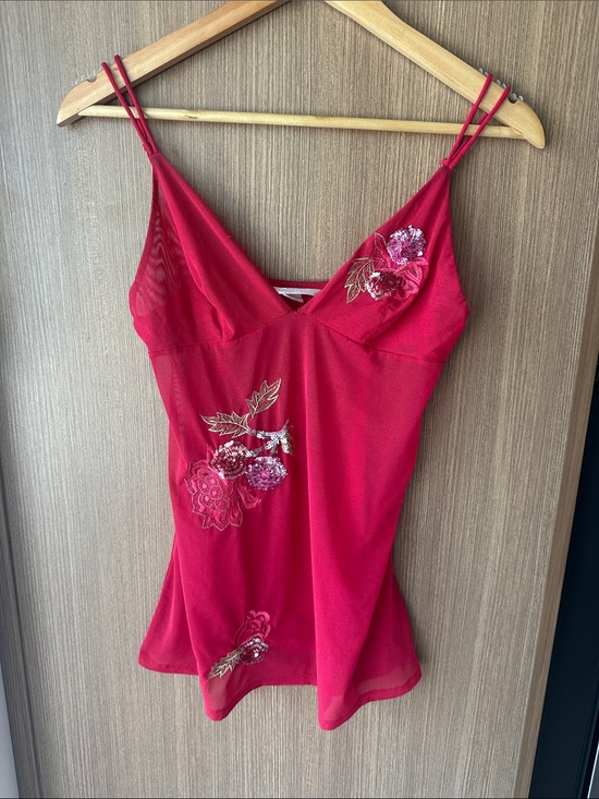 Victoria's Secret Other - VS Floral Embroidered sheer chemise